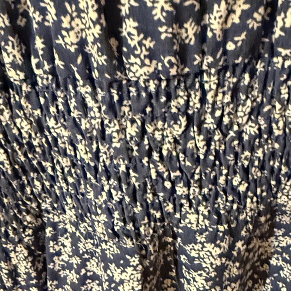 Hayden Los Angeles Floral Ruched Waist Maxi Dress High Low sz S CottageCore - Picture 5 of 7